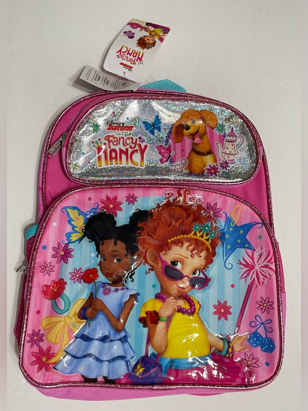 Small backpack- Disney Fancy Nancy Small Backpack 12" x 10" New with tag.